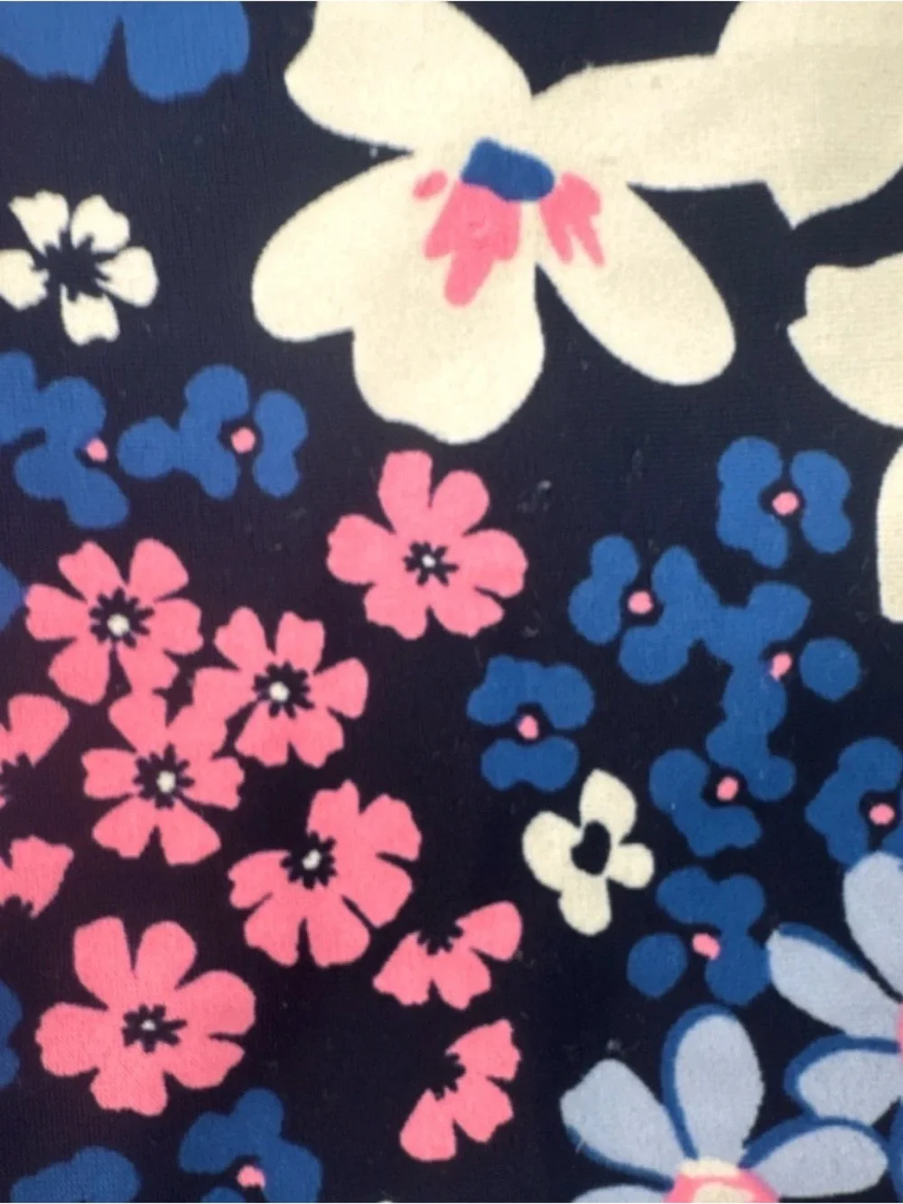 Carter's Floral Long-Sleeve Rashguard Swim Set - Navy, Pink & White